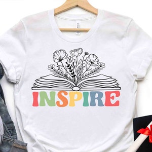 Teach Love Inspire Svg Png Eps Dxf, Teacher Life Png, Teacher Appreciation Week Design, Teacher Shirt Svg, Best Teacher, Back to School Svg
