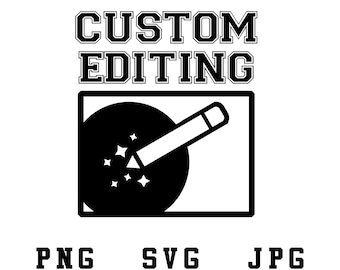 Diseños personalizados: Sublimación, DTG, Cricut (Descarga digital)
