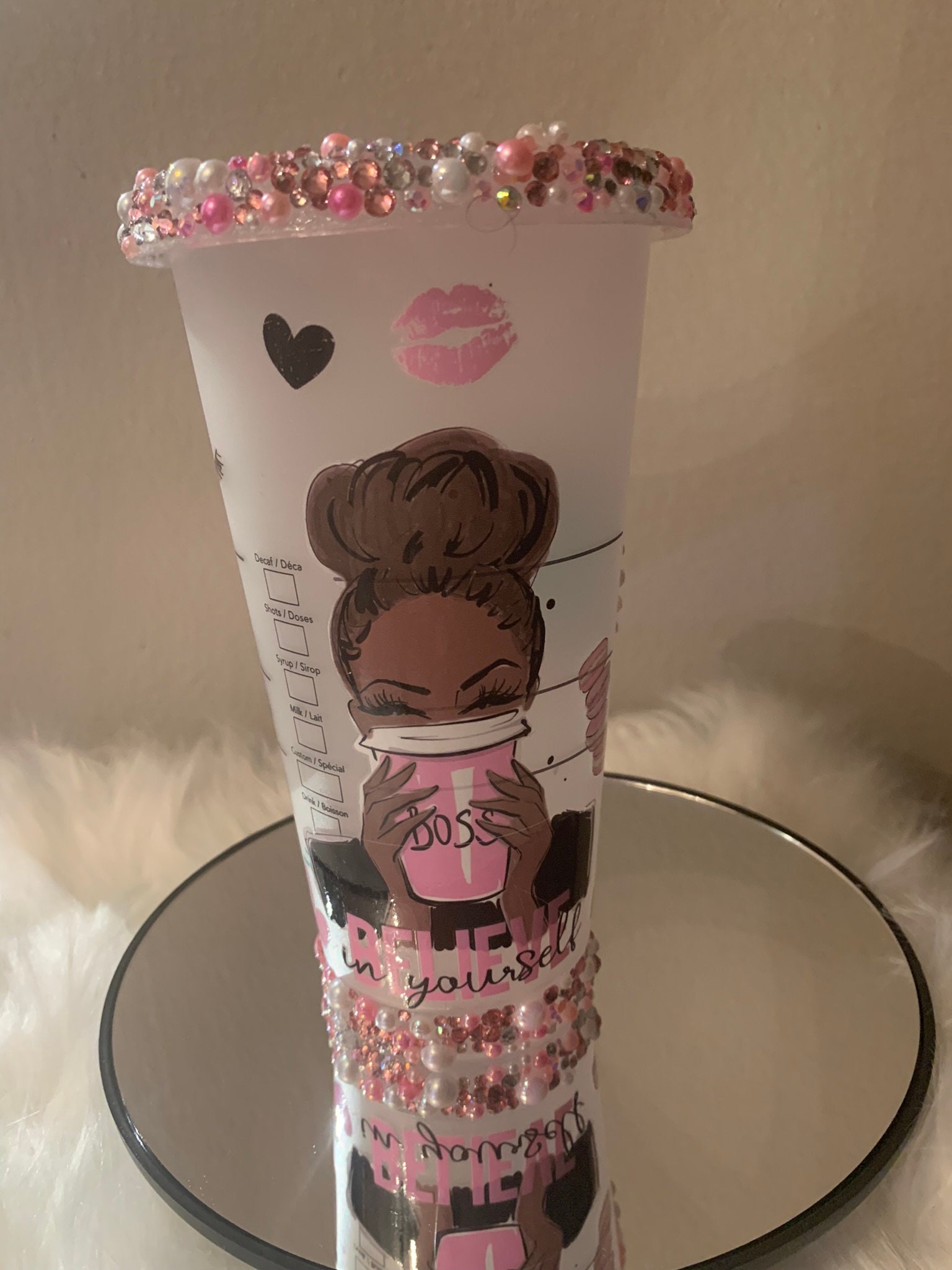 NWT Starbucks 2023 Mermaid Pink Pearl 24 Oz Venti Cold Cup Tumbler New in  Hand SKU 011145239 Birthday Gift 
