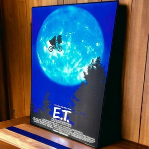 LED Light Box Movie Poster, Movie Posters Illuminated Light, Led Sign, Home Cinema, Man Cave, Theatre, Modern Wall Deco Art, Gifts For Men