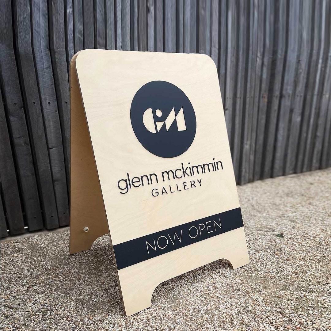 Custom Aframe Sign Acrylic Letter Sandwich Board Sign Etsy