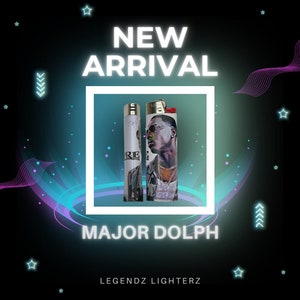 Young Dolph Tribute BIC Lighter, Custom Rap Lighter Gift For Hip Hop Fans, Music Memorabilia For Smokers, Gift For Him Or Her, Free Shipping