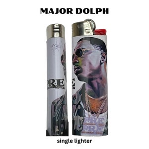 Young Dolph, Unique Gift, Lighter, Custom, Rap, Lighters, Hip Hop, Music, Gift for Men, Smoker, Gift for Women, Gift