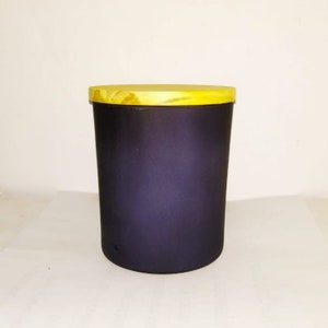Potes de vela decorativos vazios, potes de vidro vazios com acabamento fosco, potes pretos, cores personalizadas, potes votivos para velas, 40 unidades por caixa, preço