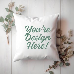 Personalized Pillow Cover | Customize Pillowcase | 16x16 Pillow Cover | Pillowcase |  Throw Pillow Cover | Picture Pillow Cover