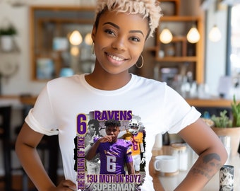 Custom Football Team T-Shirt: Personalized 3D Print