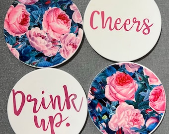 Ceramic Infusible Ink Drink Coaster