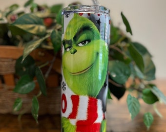 Grinch 20oz tumbler