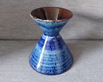Sigge Andersson for Skansen/Vintage ceramic vase candlestick "Skansen" Sweden 60s