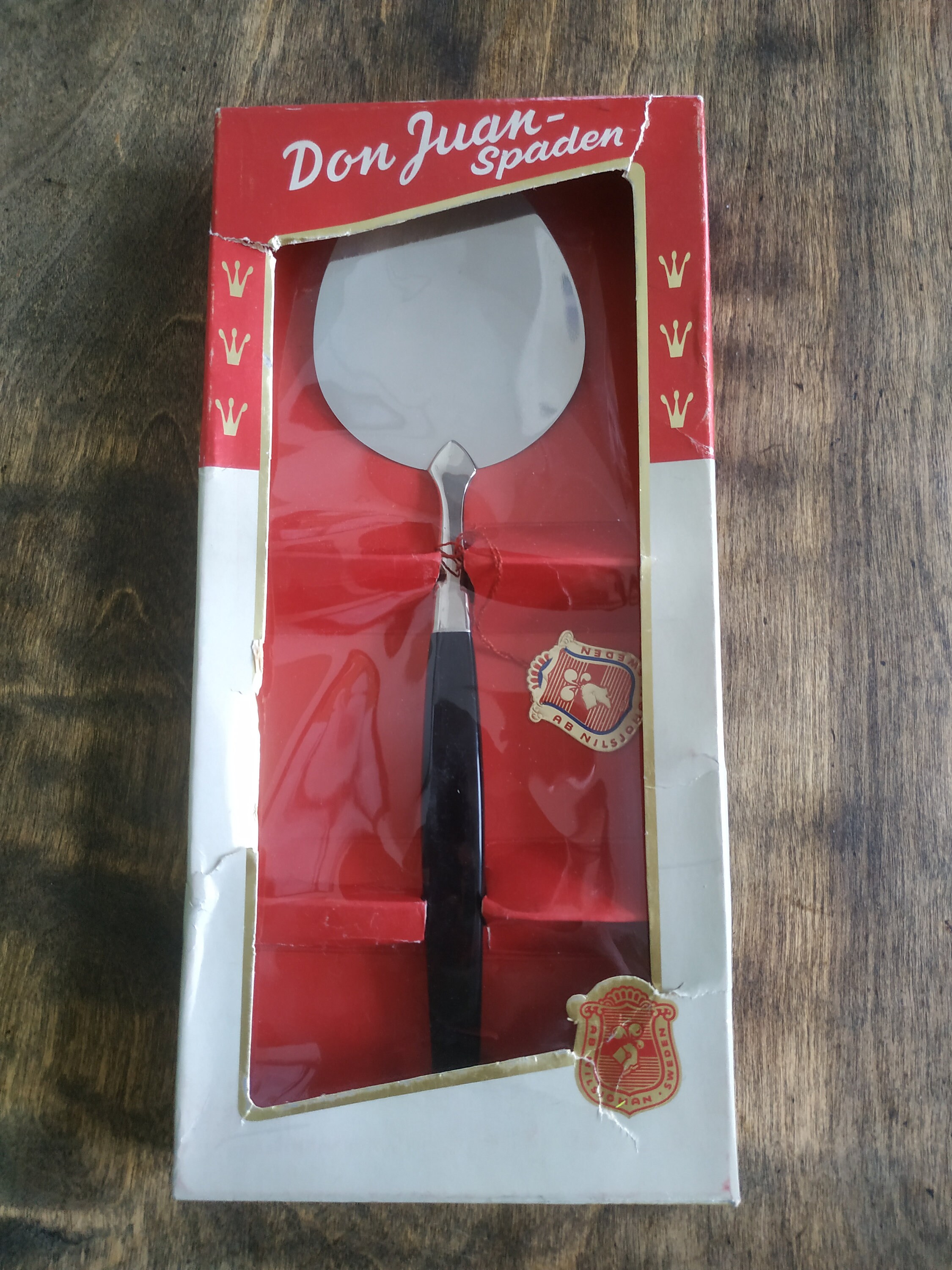 Nils Johan serving spatula DON JUAN-spagen/mid-century kitchen utensils