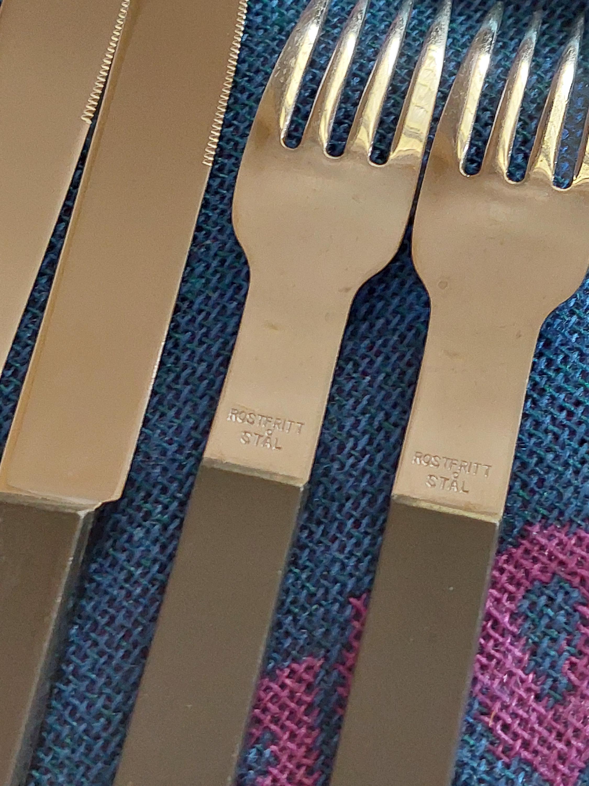 ヴィンテージ Boda Buffe カトラリーセット：Signe Persson Melin