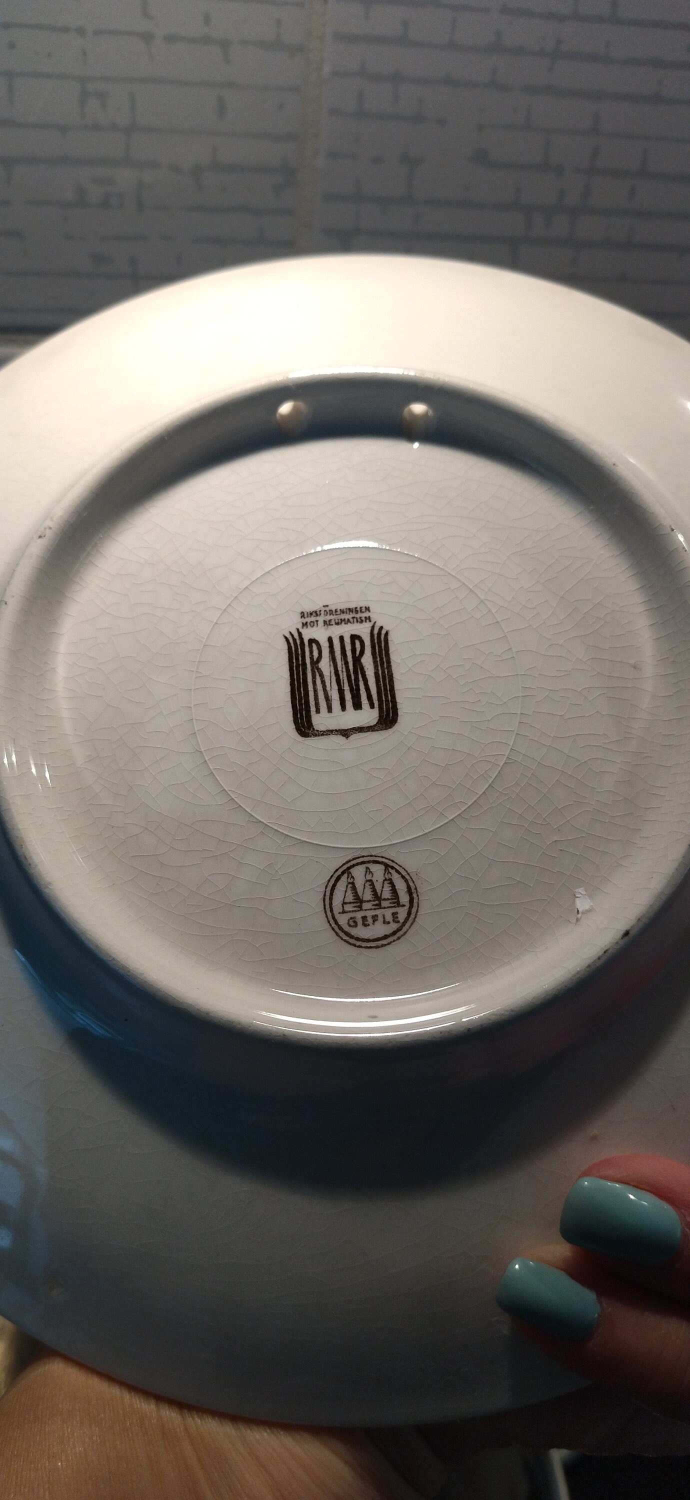 Collection Plates Upsala-ekeby GEFLE 1951 and 1954 , Wall Decor