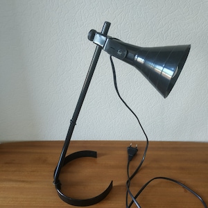 IKEA Marianne und Knut Hagberg Vintage Schwarz Schreibtischlampe