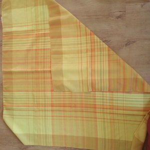 ORLON Finlayson Finnish checkered tablecloth Scandinavian vintage midcentury home decor
