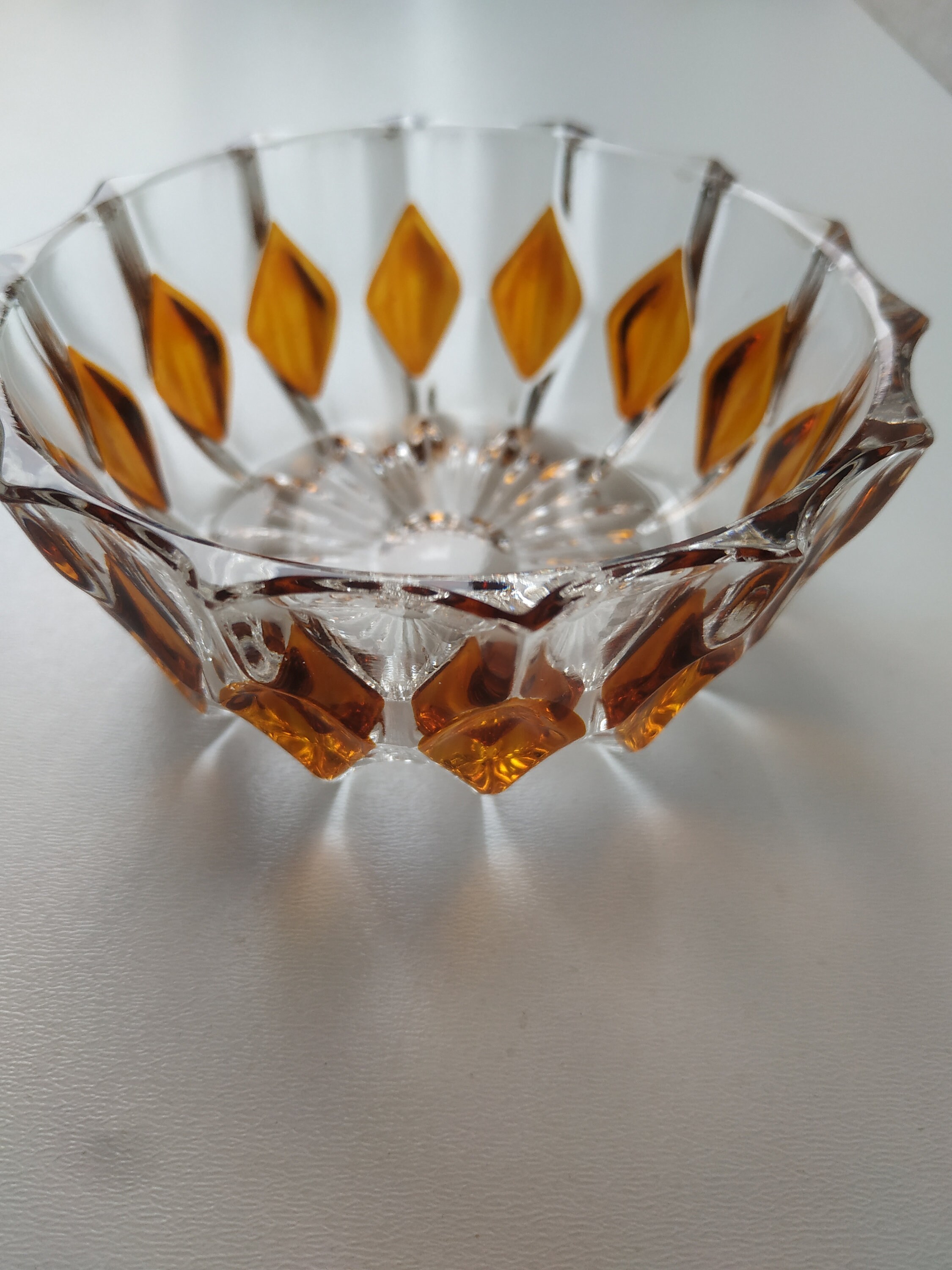 Vintage 1950's Echt Bleikristall German ?? Crystal Candy