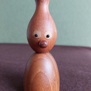 Mid-century Danish teak bottle opener,Kay Bojesen Hans Bolling style, Barware vintage
