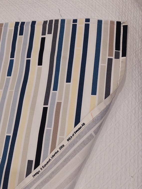 Swedish vintage cloth・* ② 120×130 IKEA Vintage Fabric, Tablecloth, Curtain by S Edholm/l Ullenius