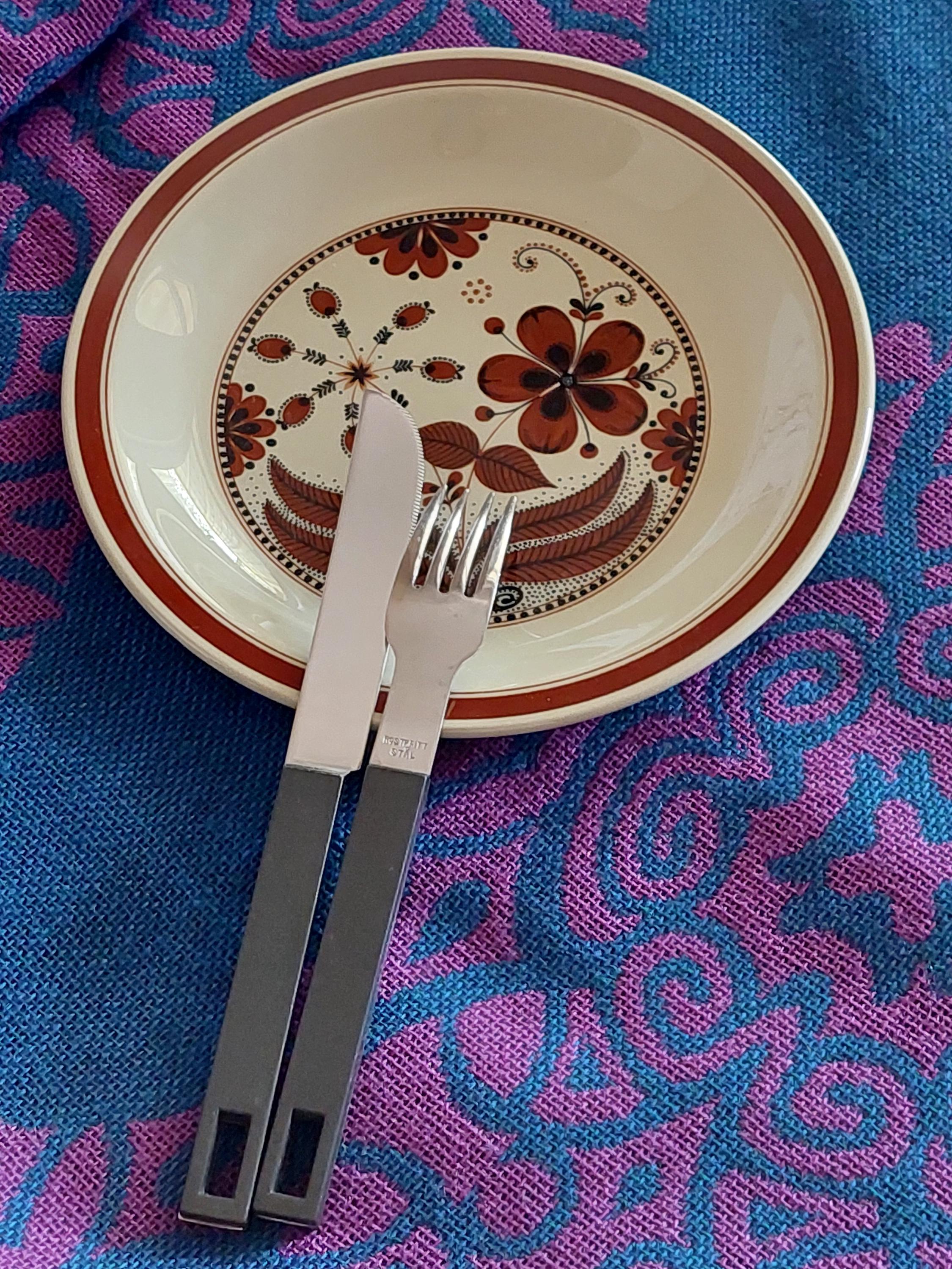 ヴィンテージ Boda Buffe カトラリーセット：Signe Persson Melin