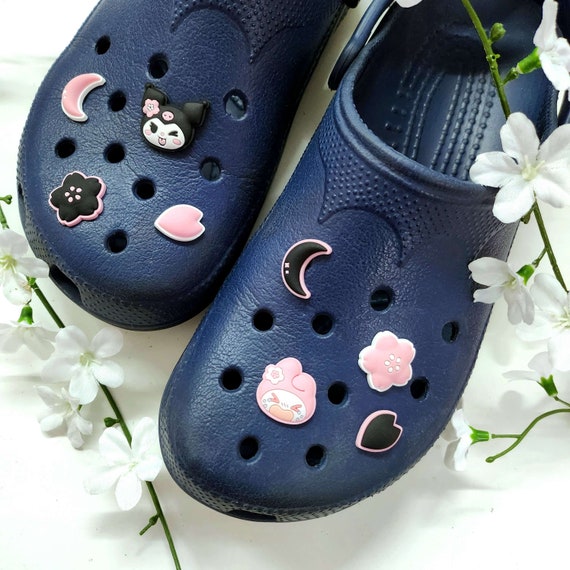 Kawa Blossoms on Navy Kawa Blossoms on Navy