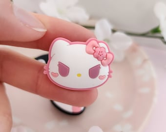 Kitty Sakura Cherry Blossom Flower Cute Shoe Sandal Charm