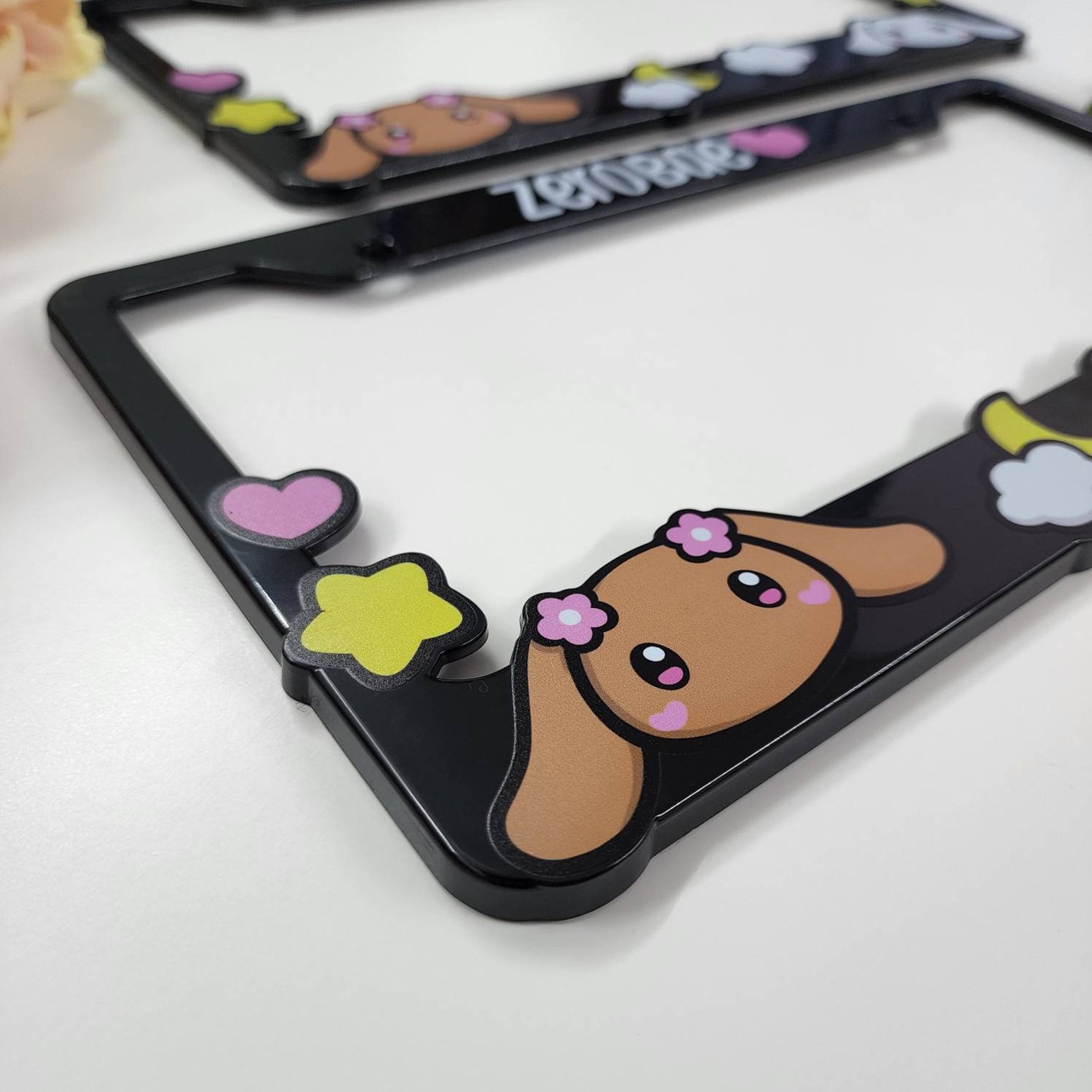 Cinnamoroll Cute License Plate Frame Etsy