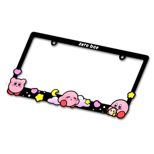 Dreamy Poyo Cute License Plate Frame