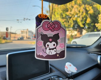 Söt drömsk goth-kanin Omamori lycka till-luckan luftfräschare