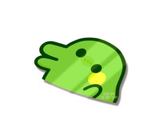 Kuchi Tama Peeker Vinyl Sticker