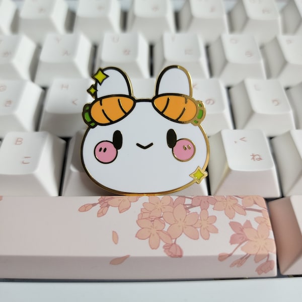 Pekora Bunny Enamel Pin
