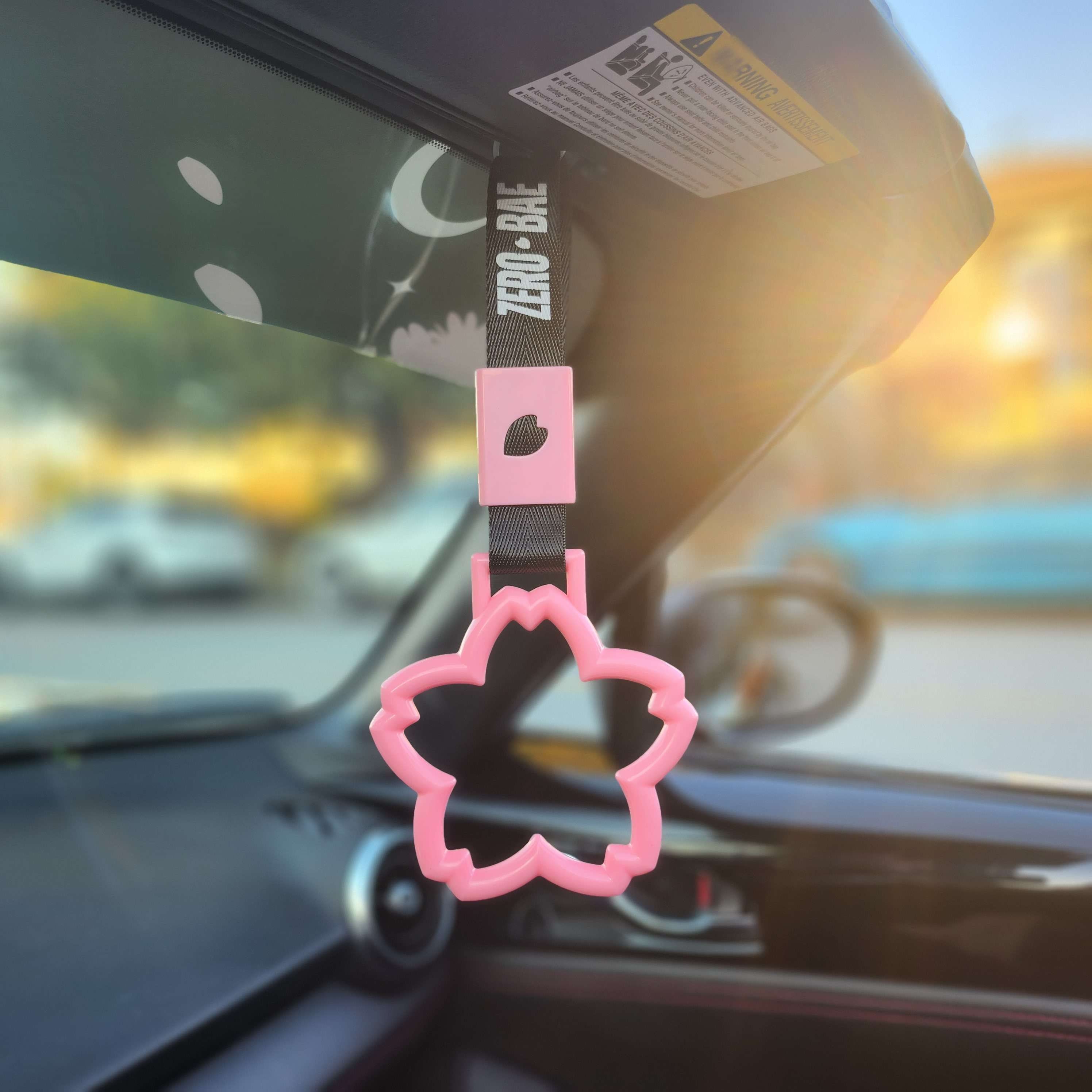 Pink Sakura Cherry Blossom Tsurikawa JDM Car Handle Ring - Etsy