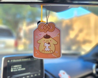 Pudding Dog Lycka till Charm Omamori Luftfräschare