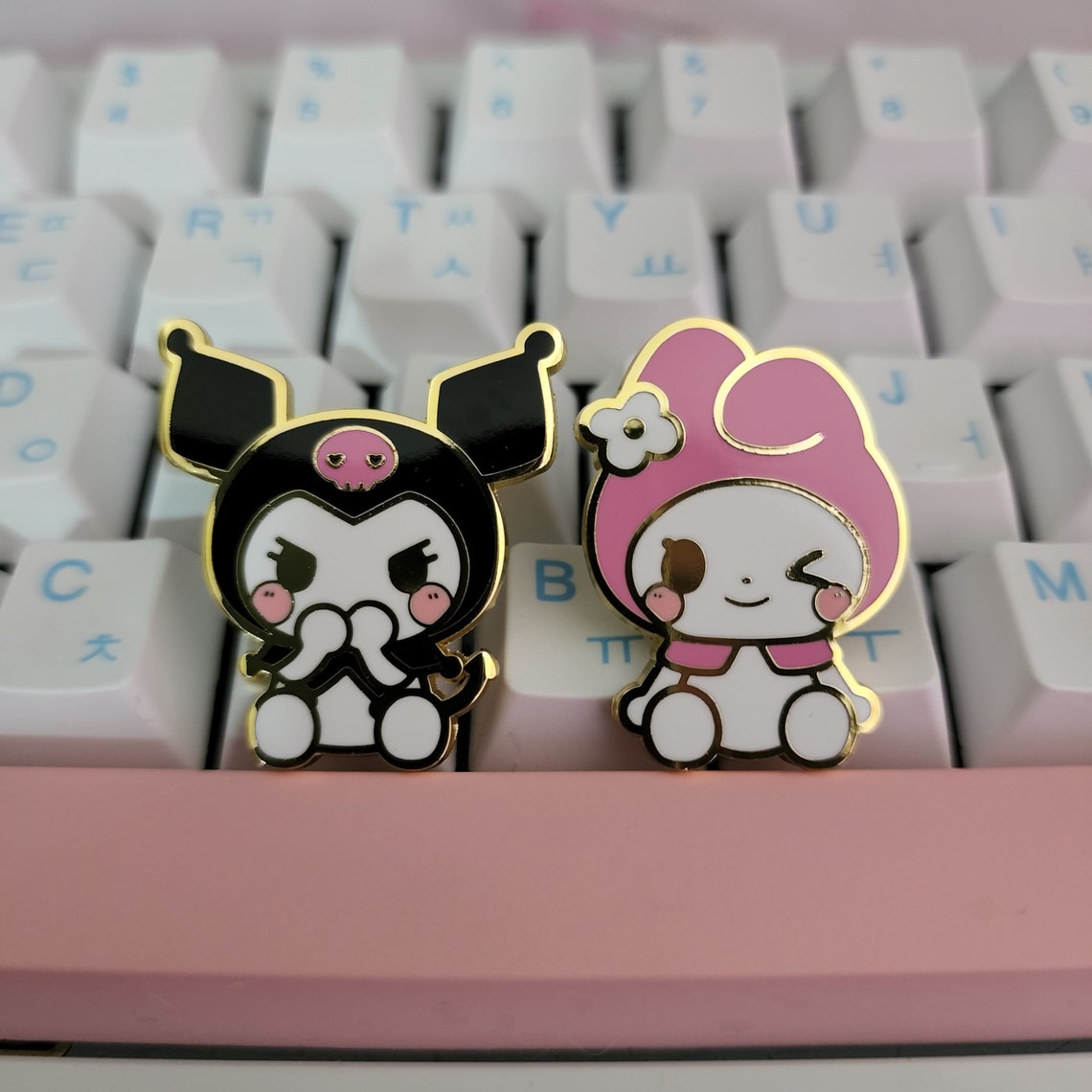 Kuromi My Melody Enamel Pin - Etsy Canada
