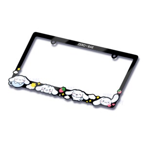 Cinna Dreamy Bunny Cute License Plate Frame