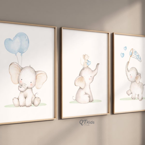 Baby Elephant Nursery - Etsy
