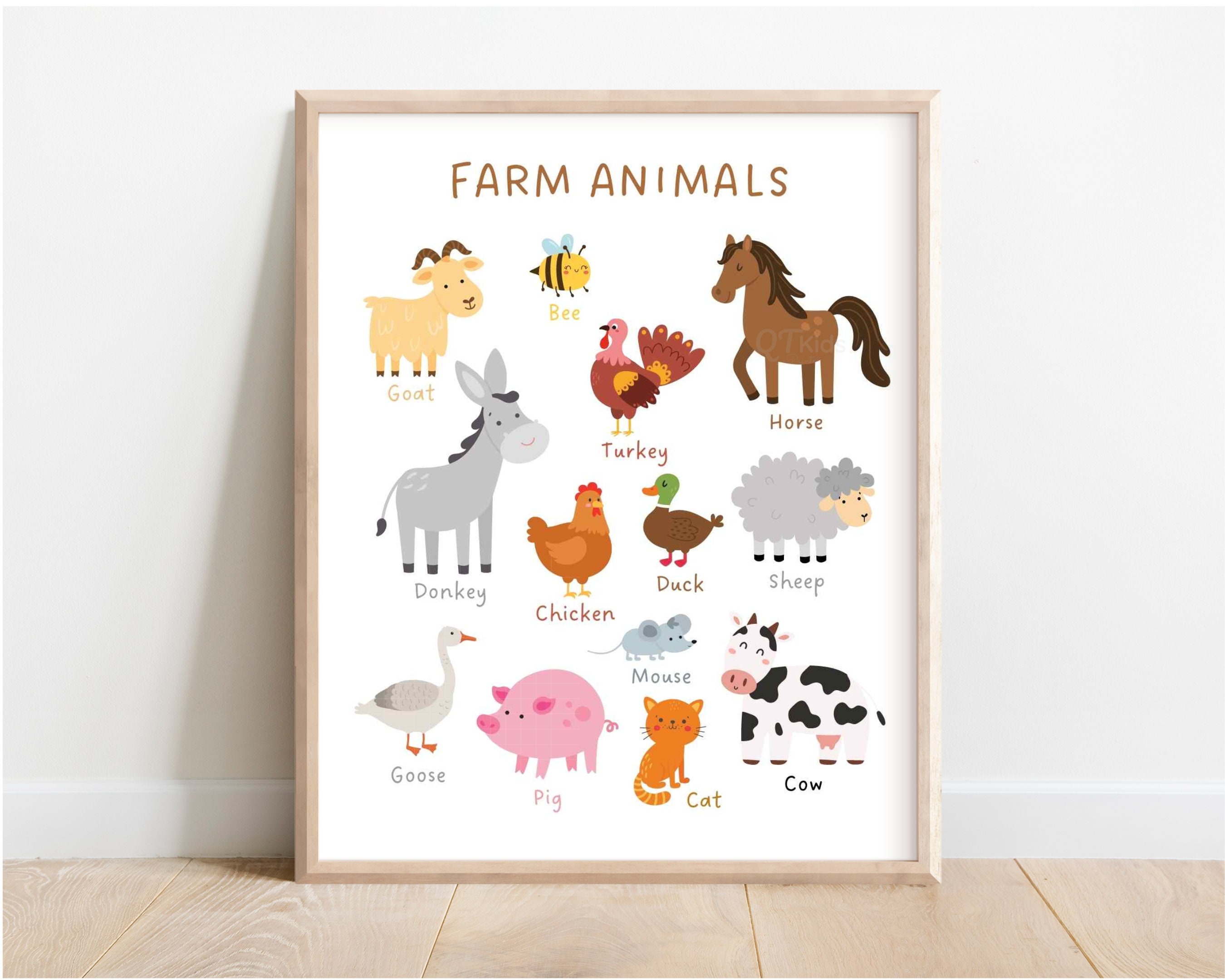 Animal Classification, Kids Educational Prints, Classroom Posters, Home ...