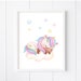 Unicorn Girl Room Printable Wall Art Set of 6 Unicorn Prints - Etsy