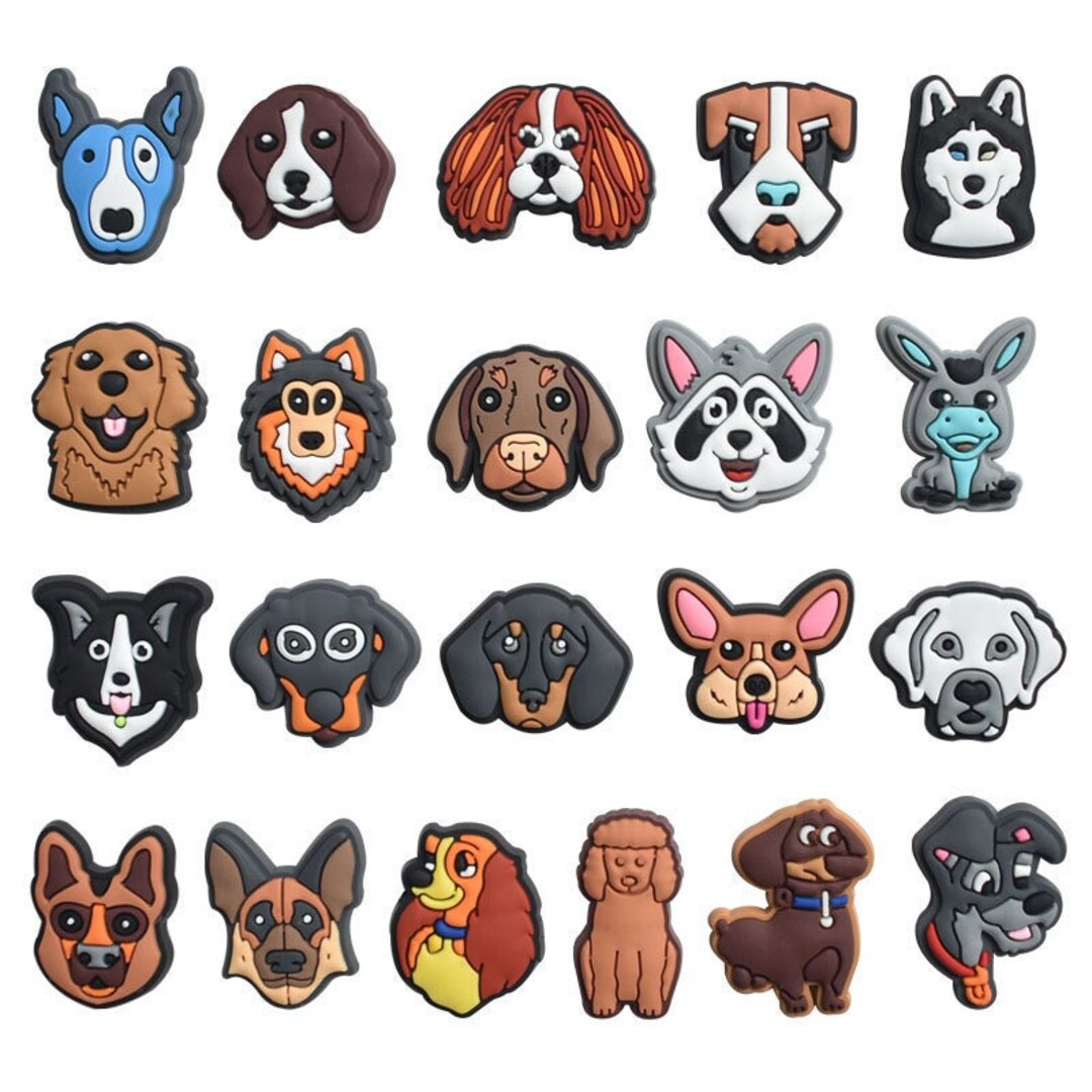 Dog Shoe Charms Puppy Croc Charms Dog Charms for Crocs Etsy Australia
