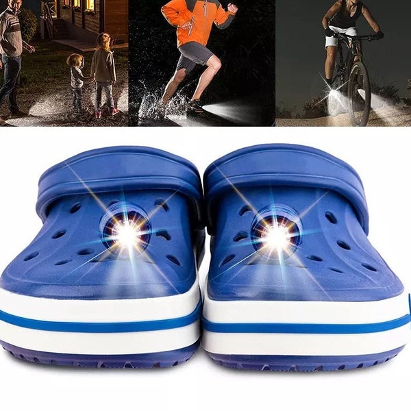 Croc Headlights Set of 2 pcs , Mini Headlights For Crocs , Headlight Shoes