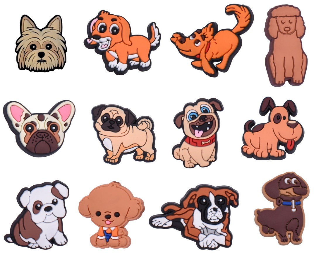 Dog Croc Charms , Dog Shoe Charms , Pet Clog Charms Etsy