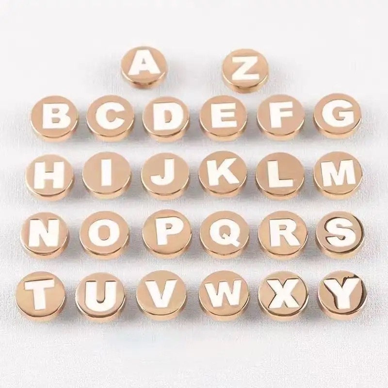Fancy Shoe Charms Letters / Alphabet ( A-Z ) 12pesos each (isa piraso)