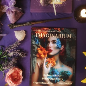 Imaginarium Magazine 13 - Print Witch&#39;s life, enchanted world, tarot, astrology, fantacy photography