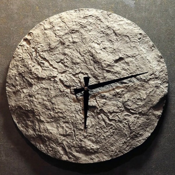 Stone Clocks Etsy