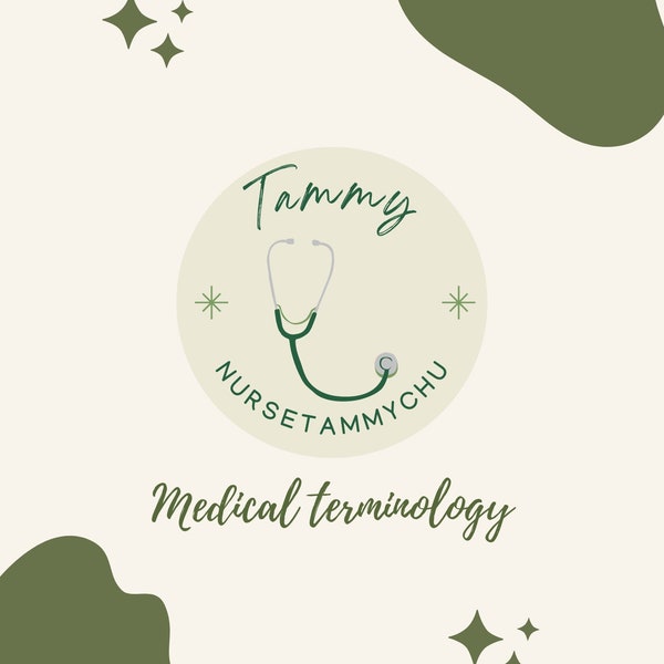 Medical Terminology Study Resource