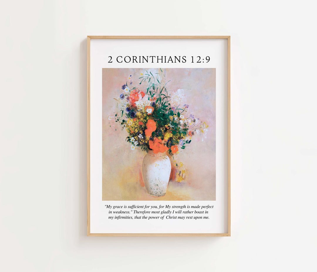 2 Corinthians 12:9 NKJV My Grace is Sufficient for You, Bible Verse ...