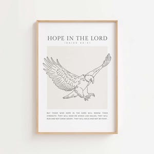 Isaiah 40:31 Eagles Wing, Wall Art, Christian Wall Art Printable, Bible Verse Wall Art, Christian Home Decor, Scipture Wall Art Printable