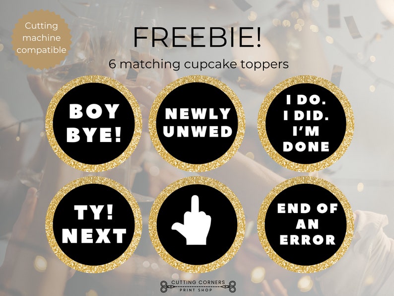 10 Printable Divorce Party Games Bundle Funny Breakup Games Etsy Canada