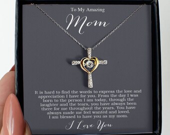 La mia fantastica mamma, regalo per lei, regalo per la mamma dalla figlia, regalo per la mamma Natale, regalo per la mamma festa della mamma, regalo per la mamma, collana della mamma