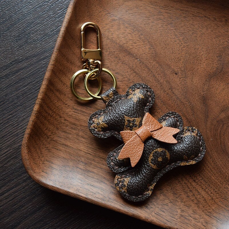 Luxury Bear Keychain Leather Bear Keychain for Designer -  Denmark