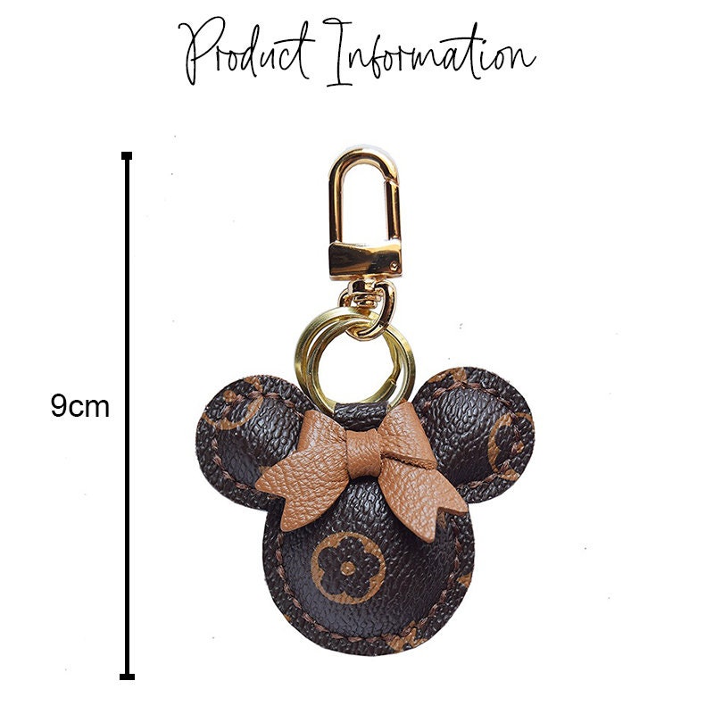 Luxury Mickey Keychain Luxury Keychain for Designer Bag 
