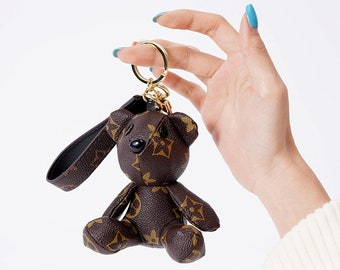 Luxury Bear Keychain Leather Bear Keychain for Designer -  Denmark